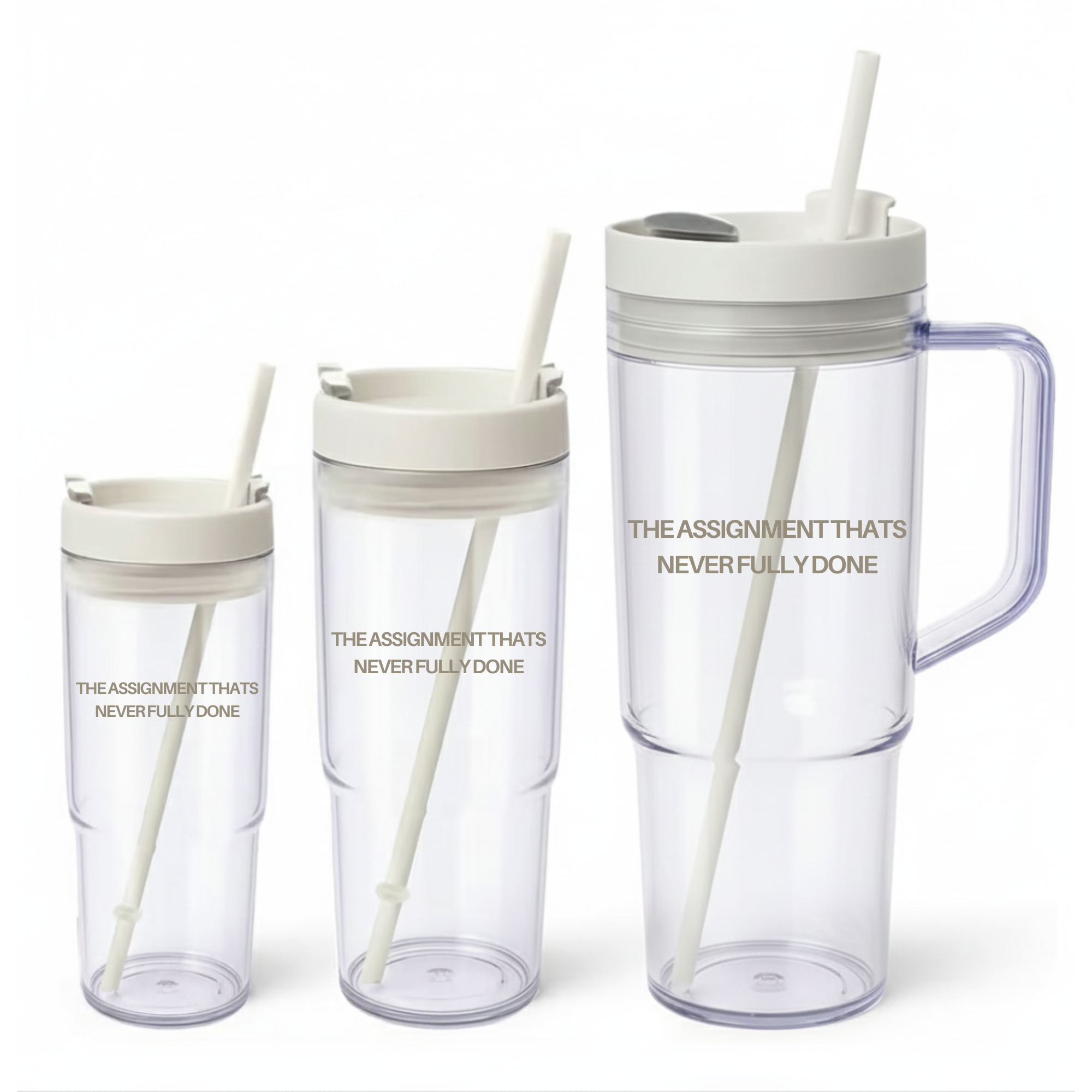 Never Fully Done Mommy Tumbler