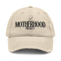 Distressed Embroidered 'The Motherhood Project' Dad Hat