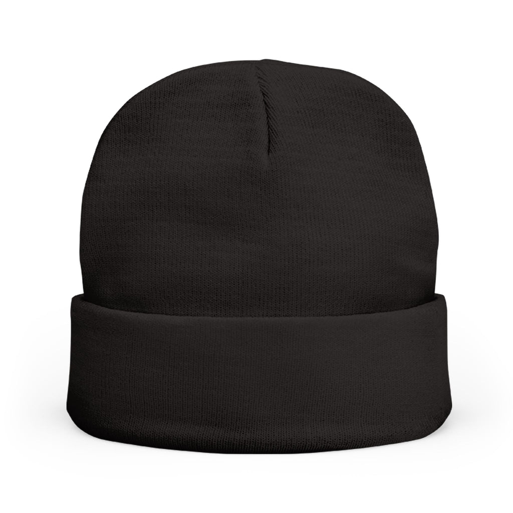 Embroidered "MOTHERHOOD" Knit Beanie – Cozy Mom Winter Hat
